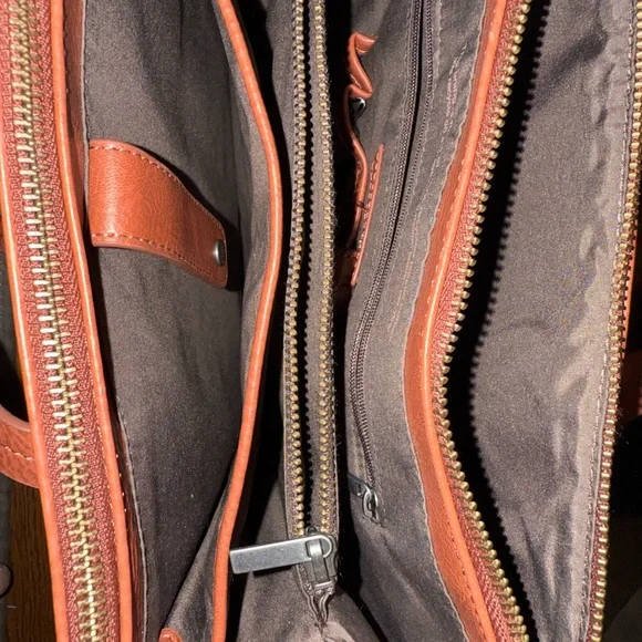 Matt & Nat Terracotta Tote Bag - Picture 4 of 5